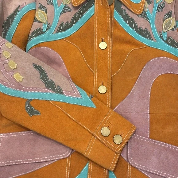 Free People EUC Suede Jacket Sz: XS - Picture 7 of 14